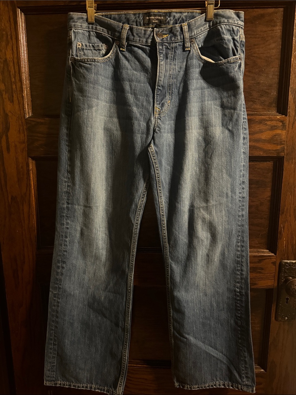 Banana Republic Men's Blue Straight Jeans 34/32